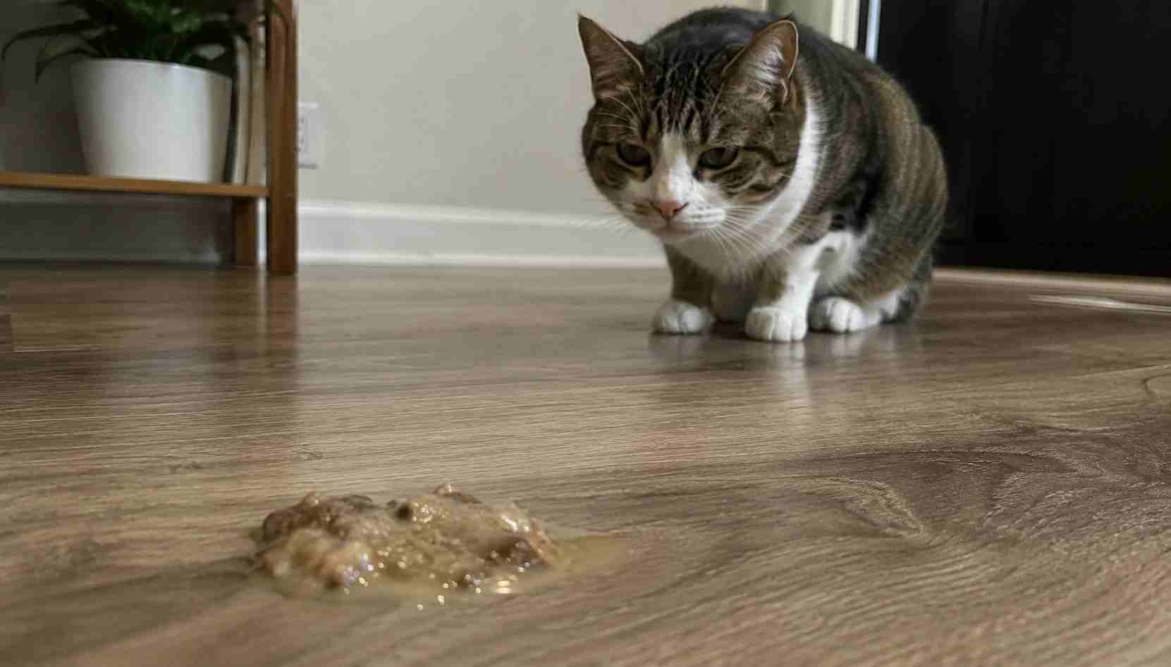 cat vomit