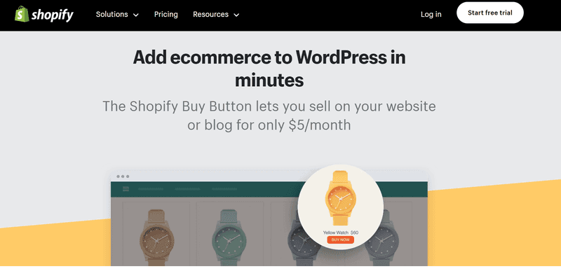 Shopify for WordPress plugin