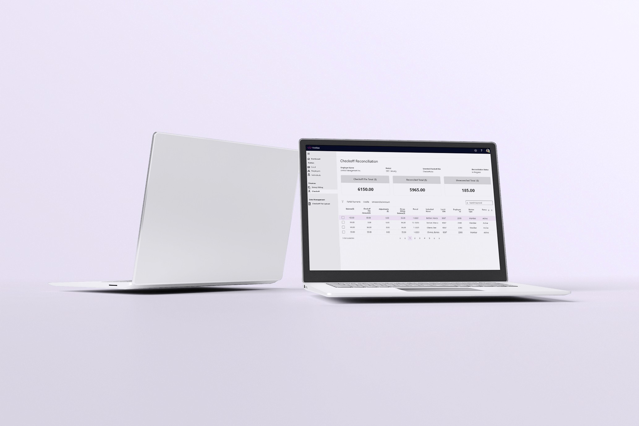 image of checkoff process for werise