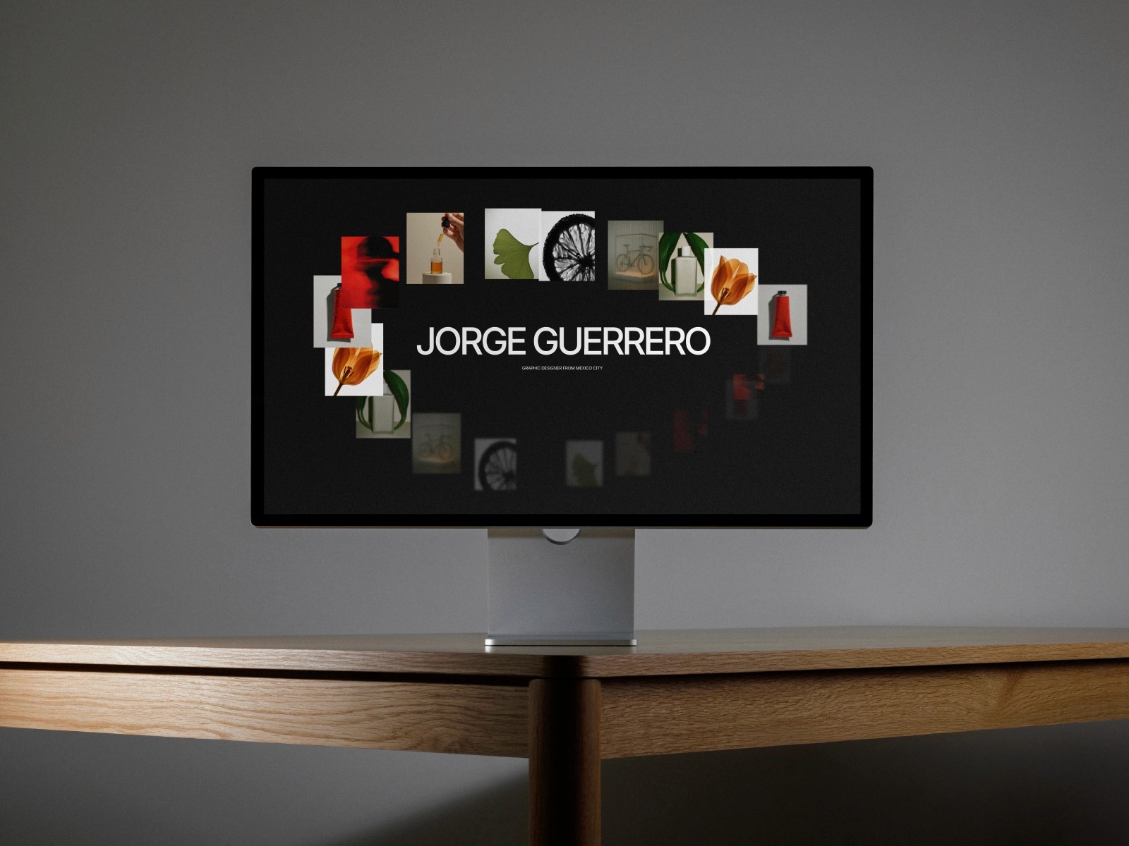 JORGE — 高级暗黑黑白极简作品集网站设计灵感