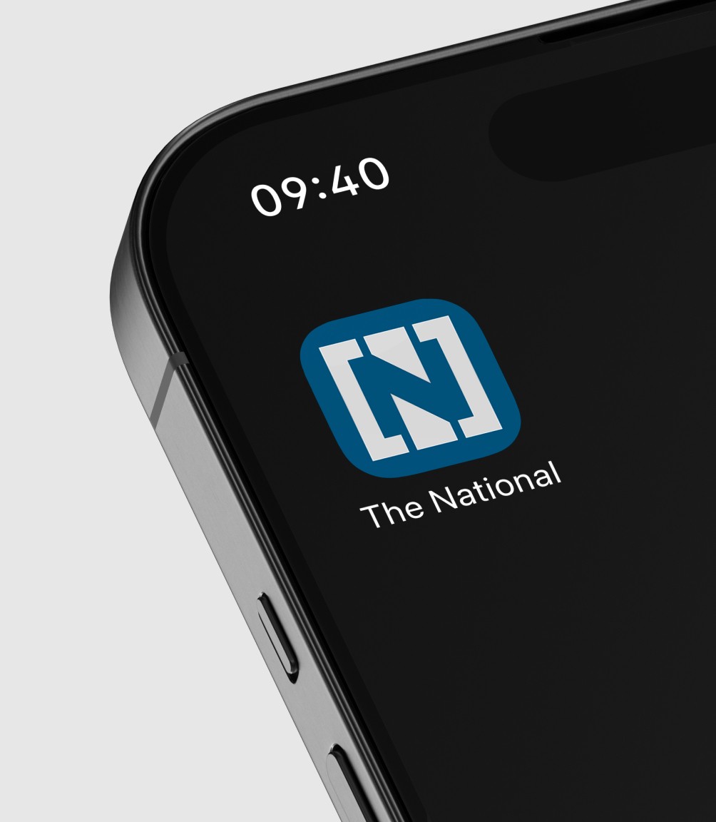 The National News Branding Logo App Icon