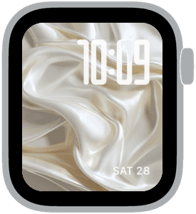 molten pearl Apple Watch face preview 4 featuring abstract, modern, and summer.