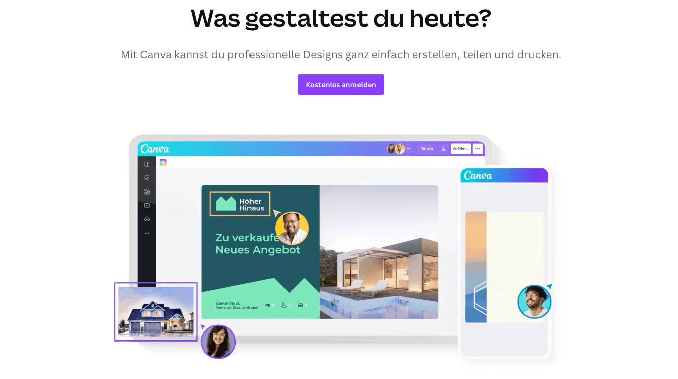 tools für immobilienmakler Canva