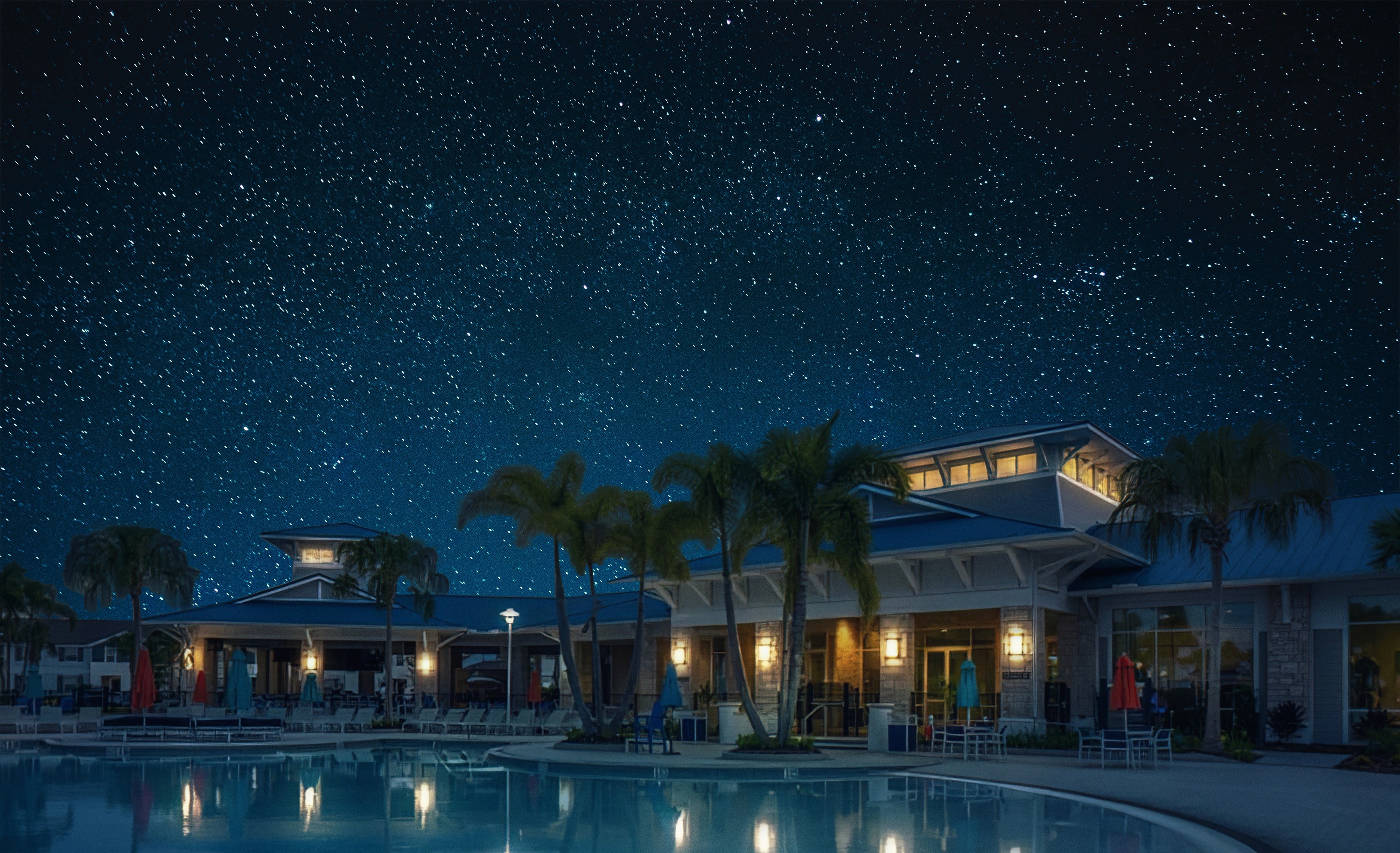 Night View of Windsor Island Resort