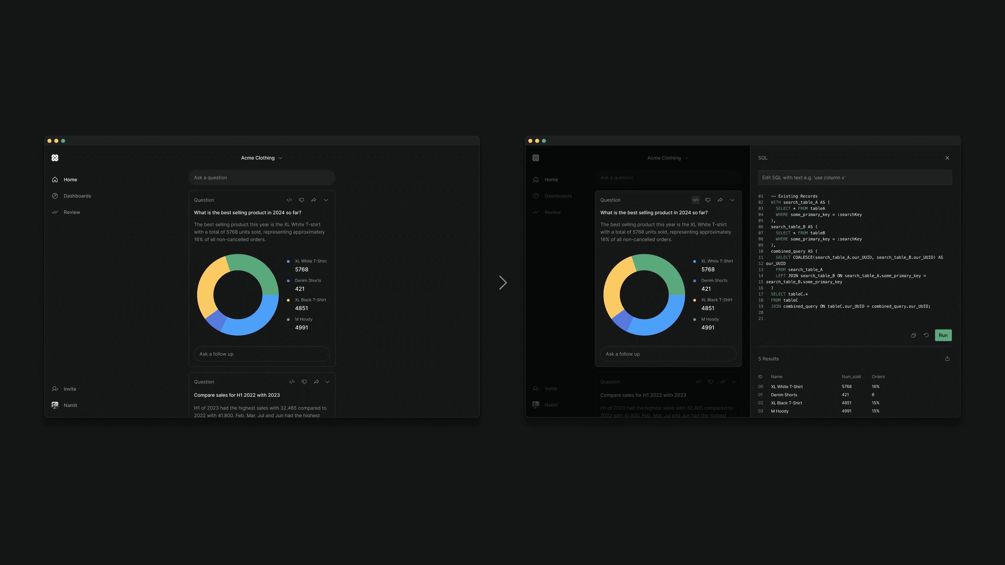 SQL inspector