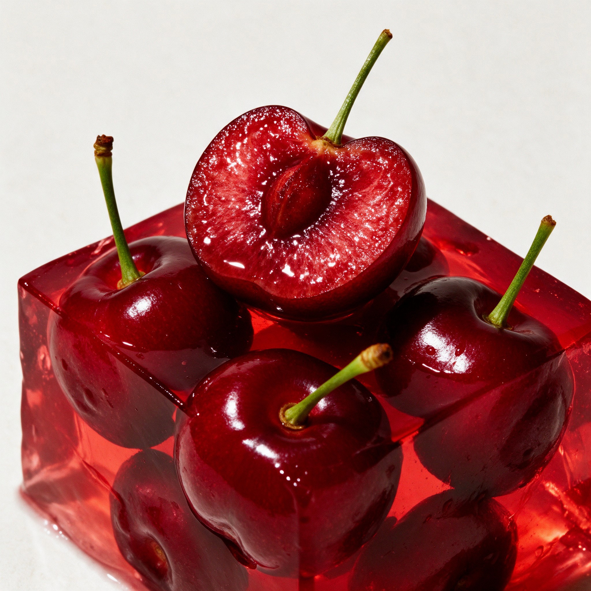 Cherry Enzyme texture close-up