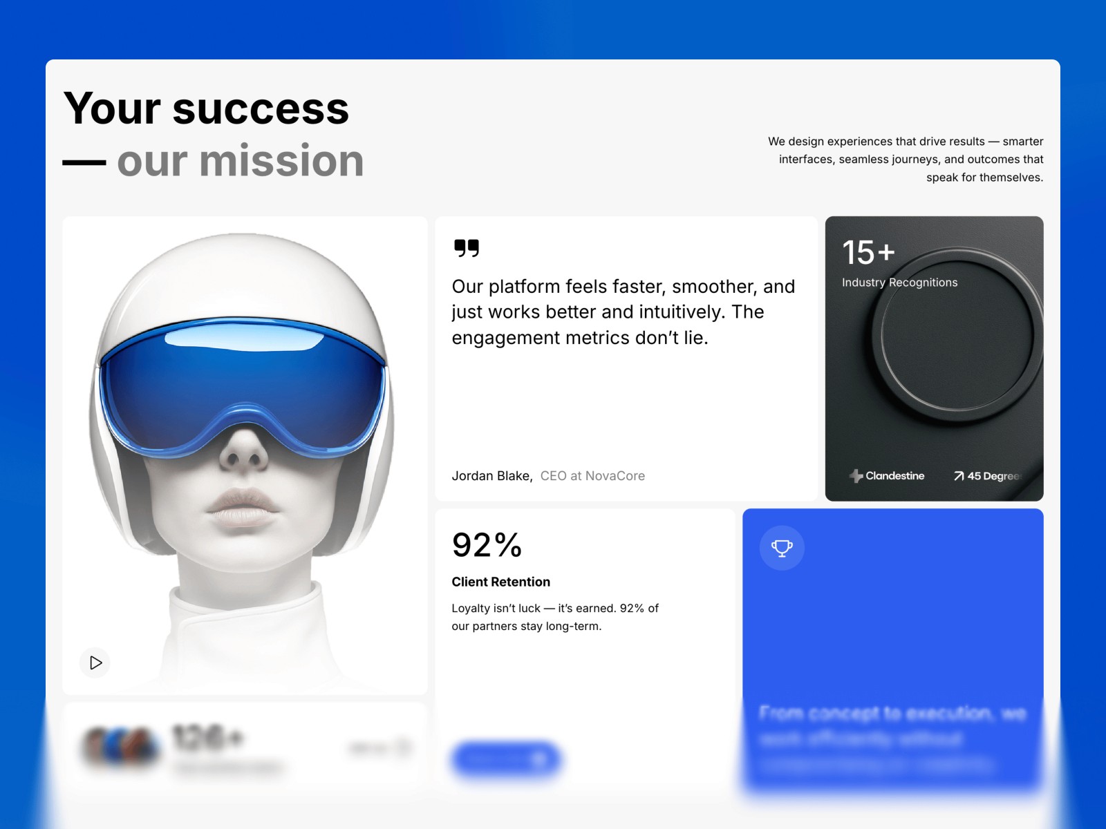Zentro — 现代专业 Web3 项目官网设计灵感