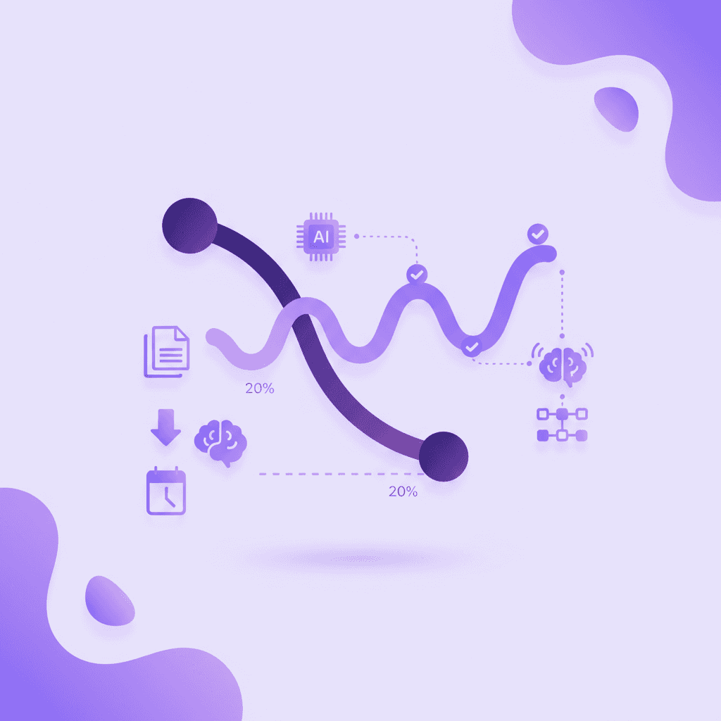 Graph demonstrating the Ebbinghaus forgetting curve and how spaced repetition improves memory retention