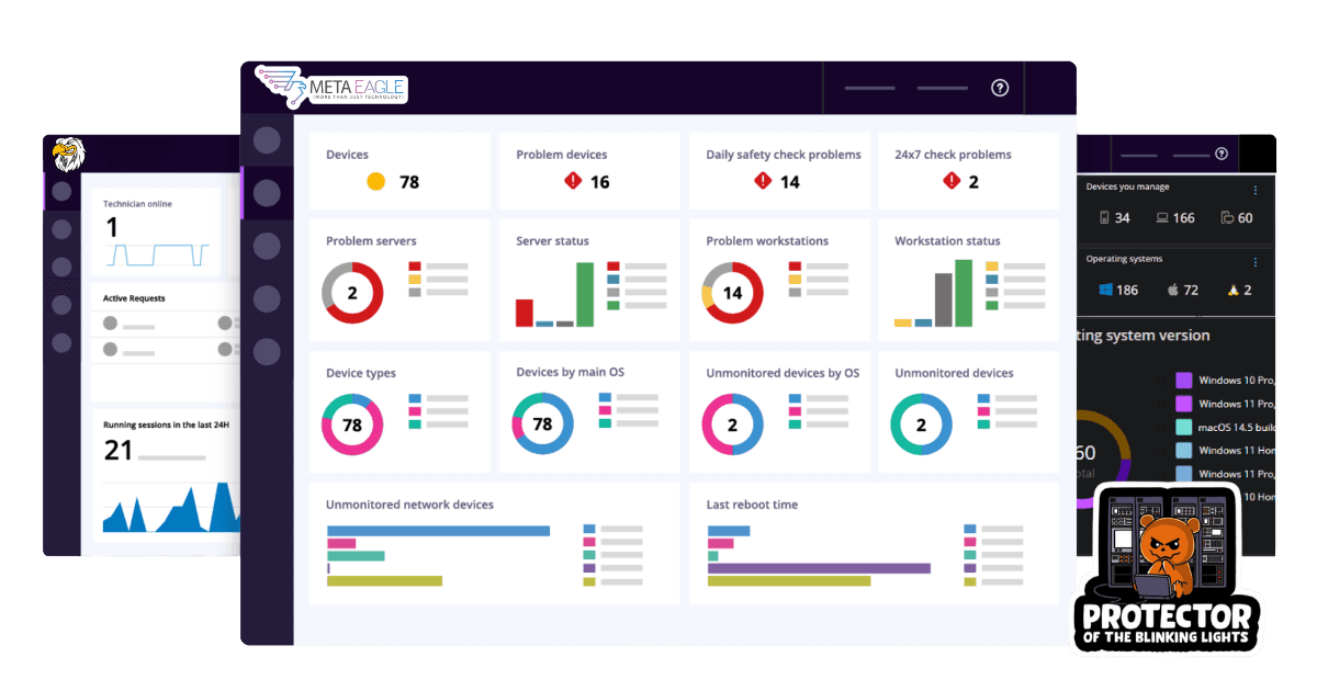 Meta Eagle RMM Dashboard