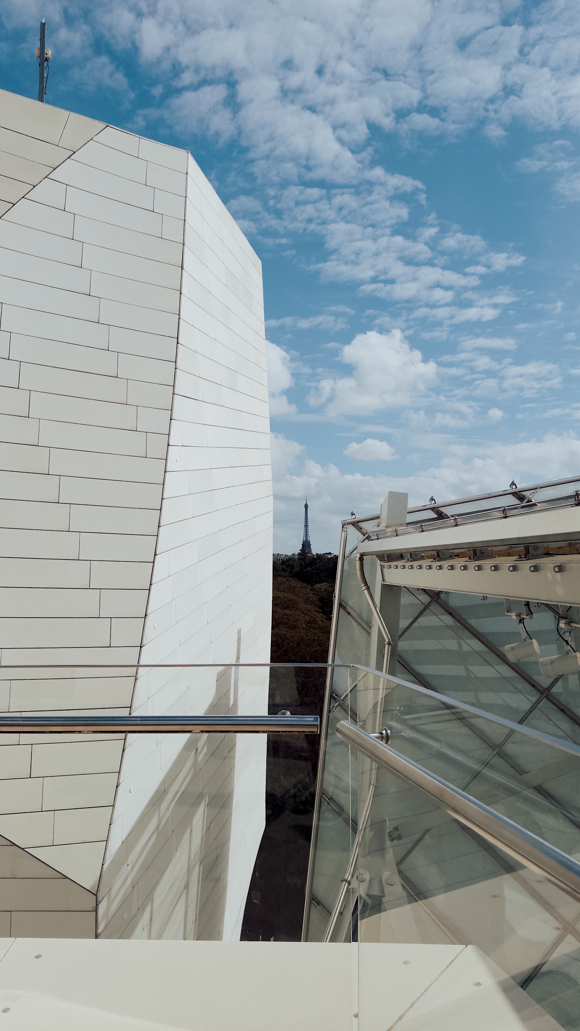 Louis Vuitton Foundation in Paris by Frank Gehry in Paris