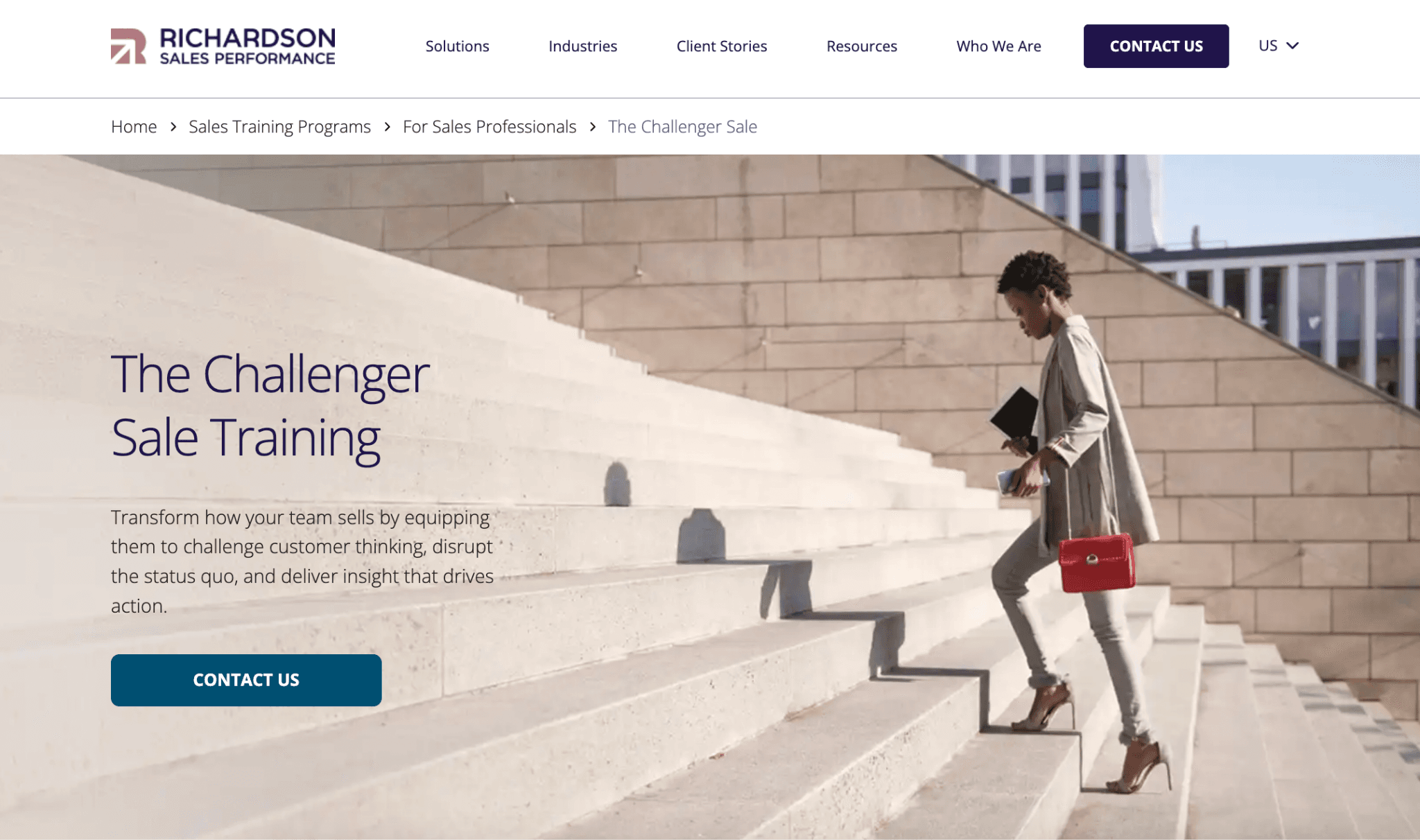 challenger sales training