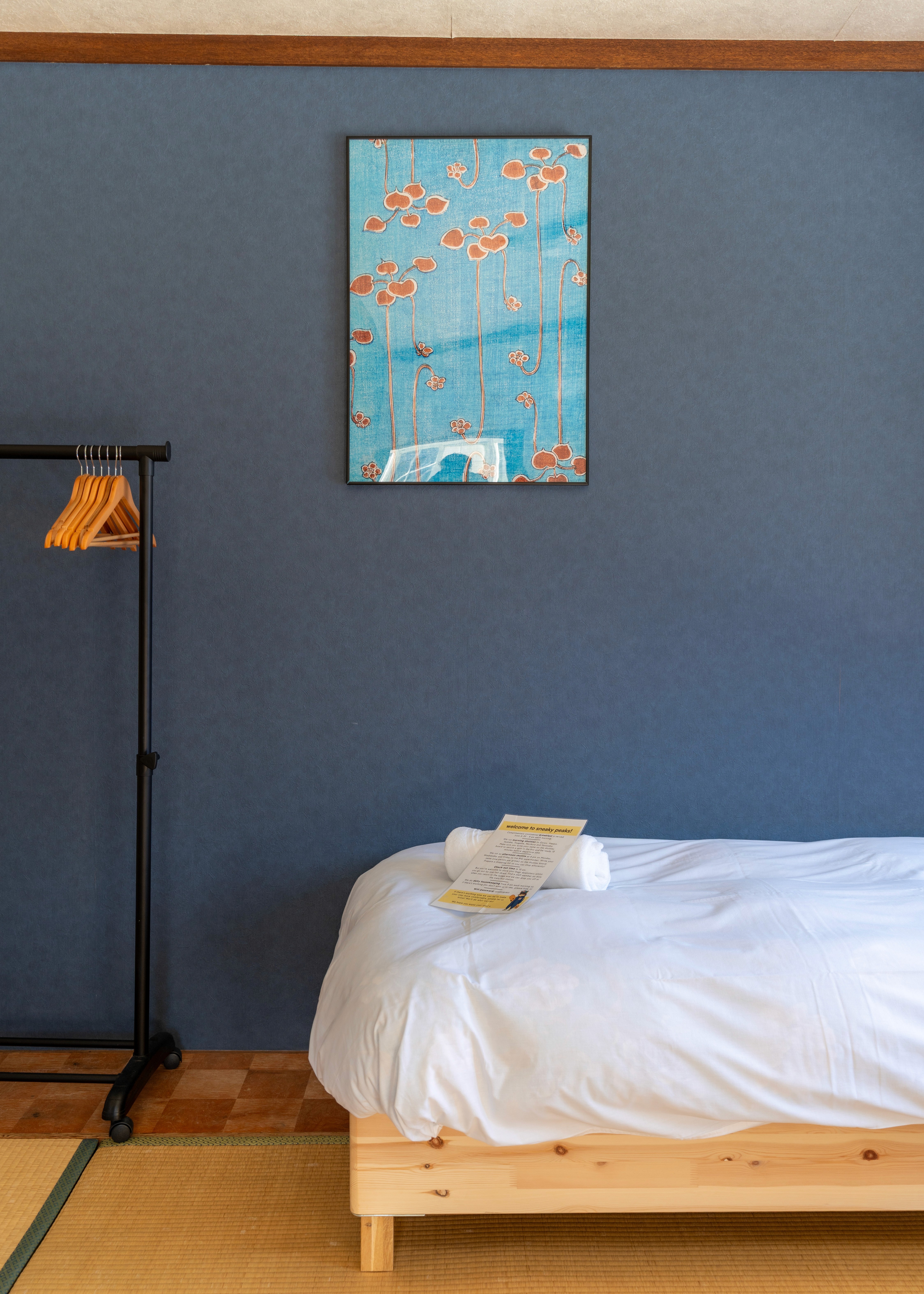 Superior King room interior at Sneaky Peaks, Hakuba