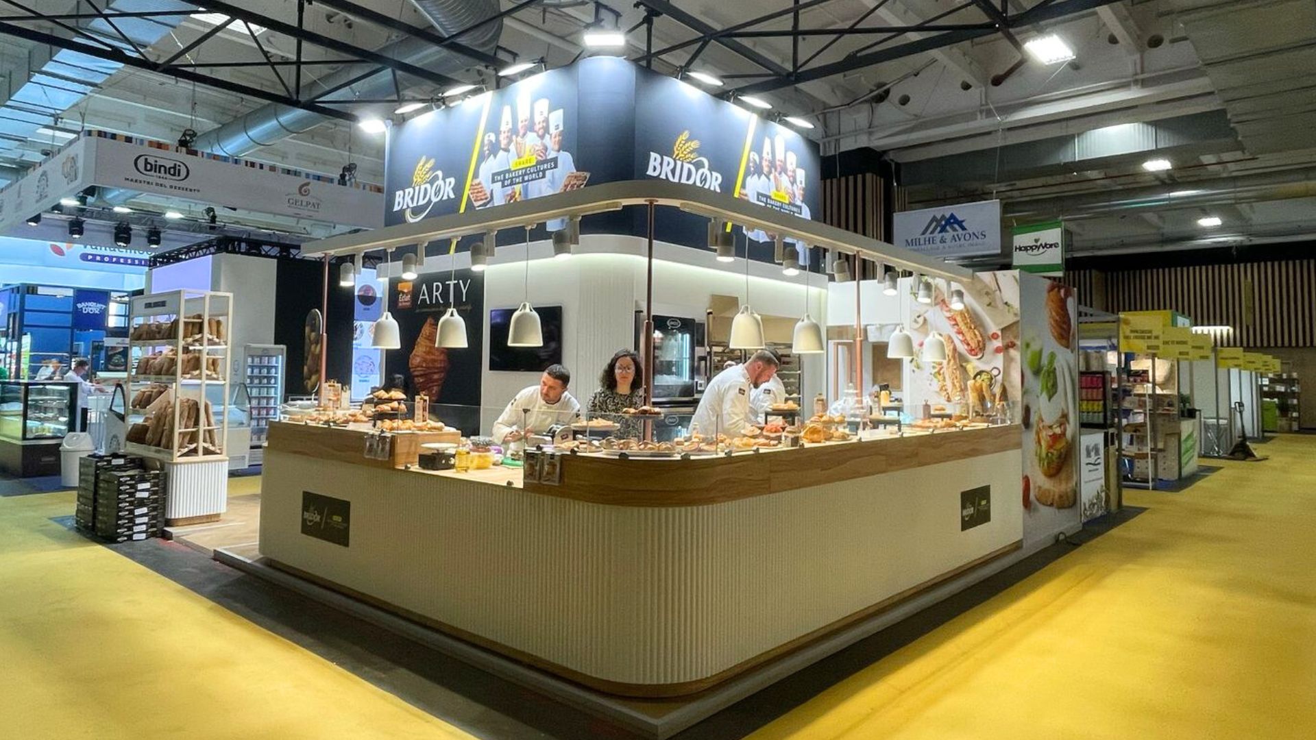 Stand Bridor snack show par expace