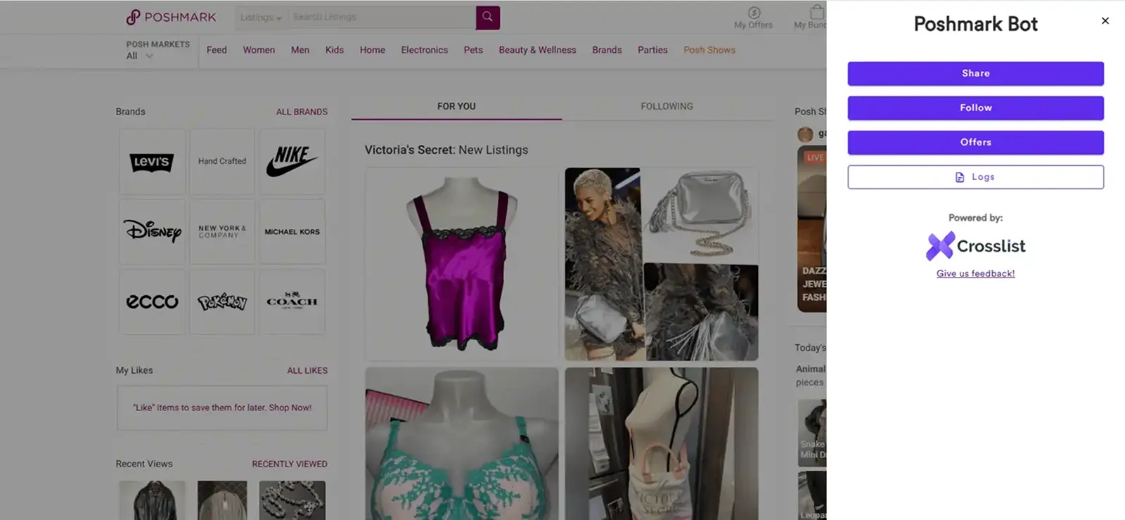Poshmark Bot