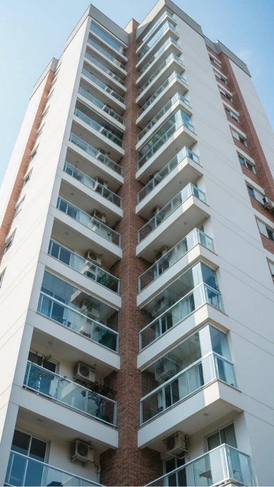 two people looking at a tablet and smiling