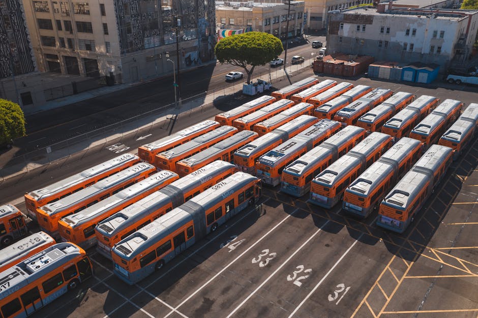 Ônibus elétricos na cidade