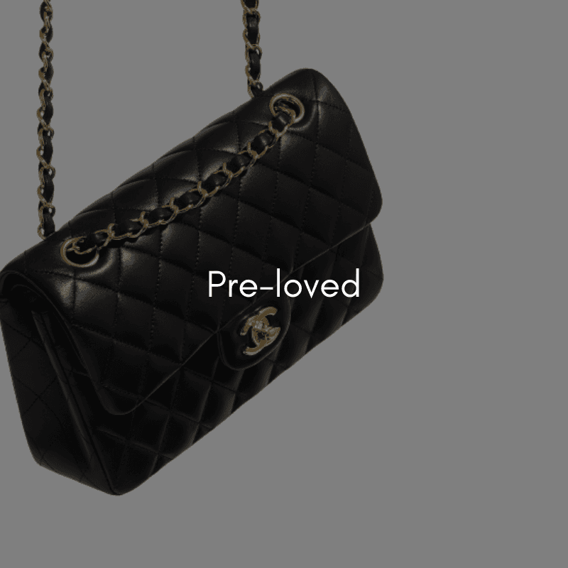 TLC- Chanel Black Double Flap Bag