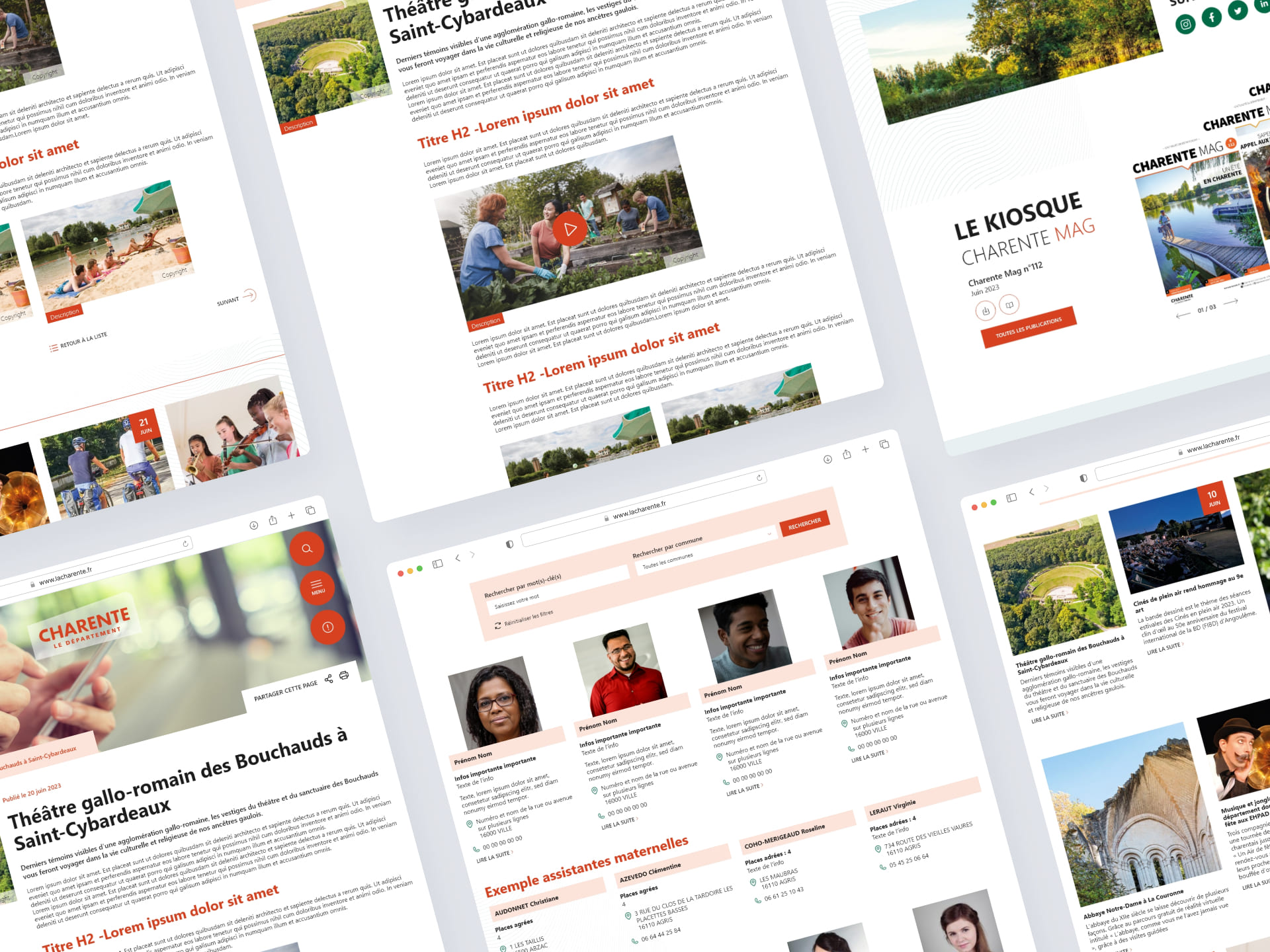 Pages internes la Charente