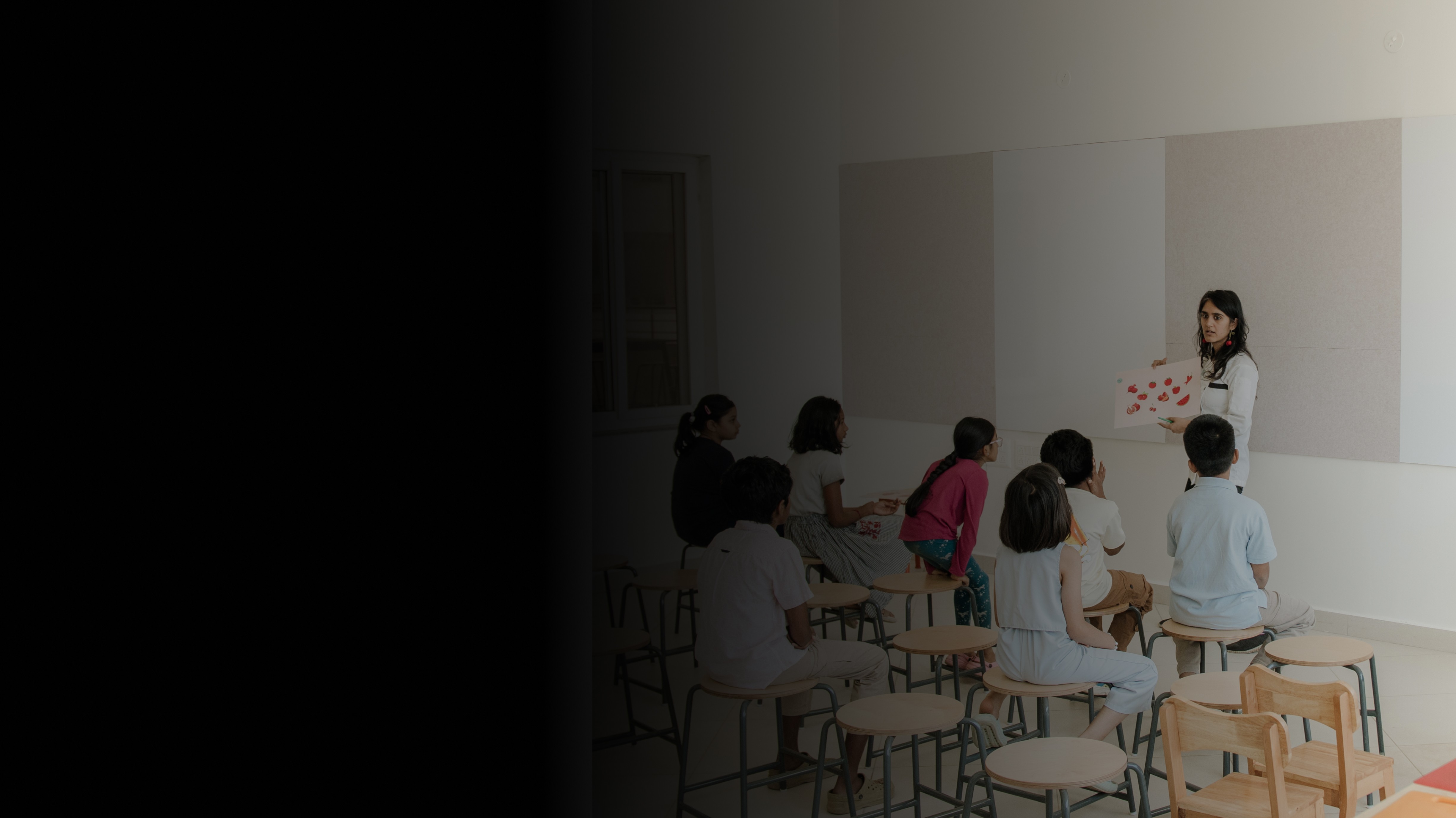 Early learning at IB schools - Children at Anandi School discovering through play-based, project-oriented learning