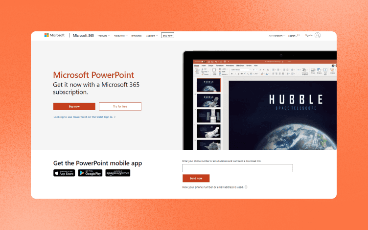 powerpoint homepage