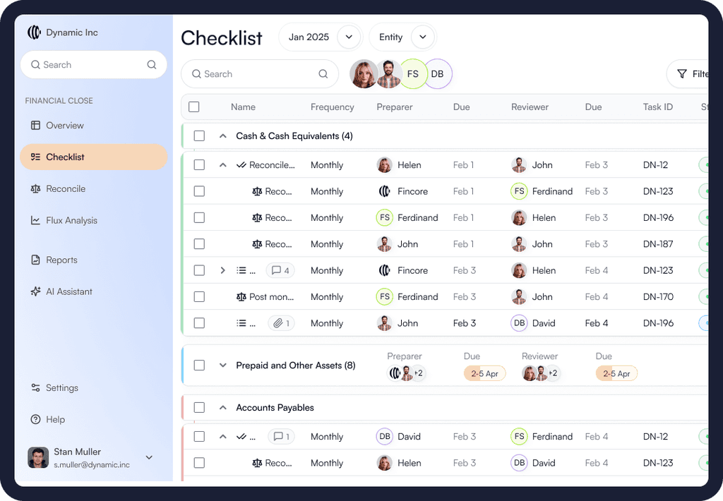 Fincore Web Module Fincore - The Agentic Finance Team