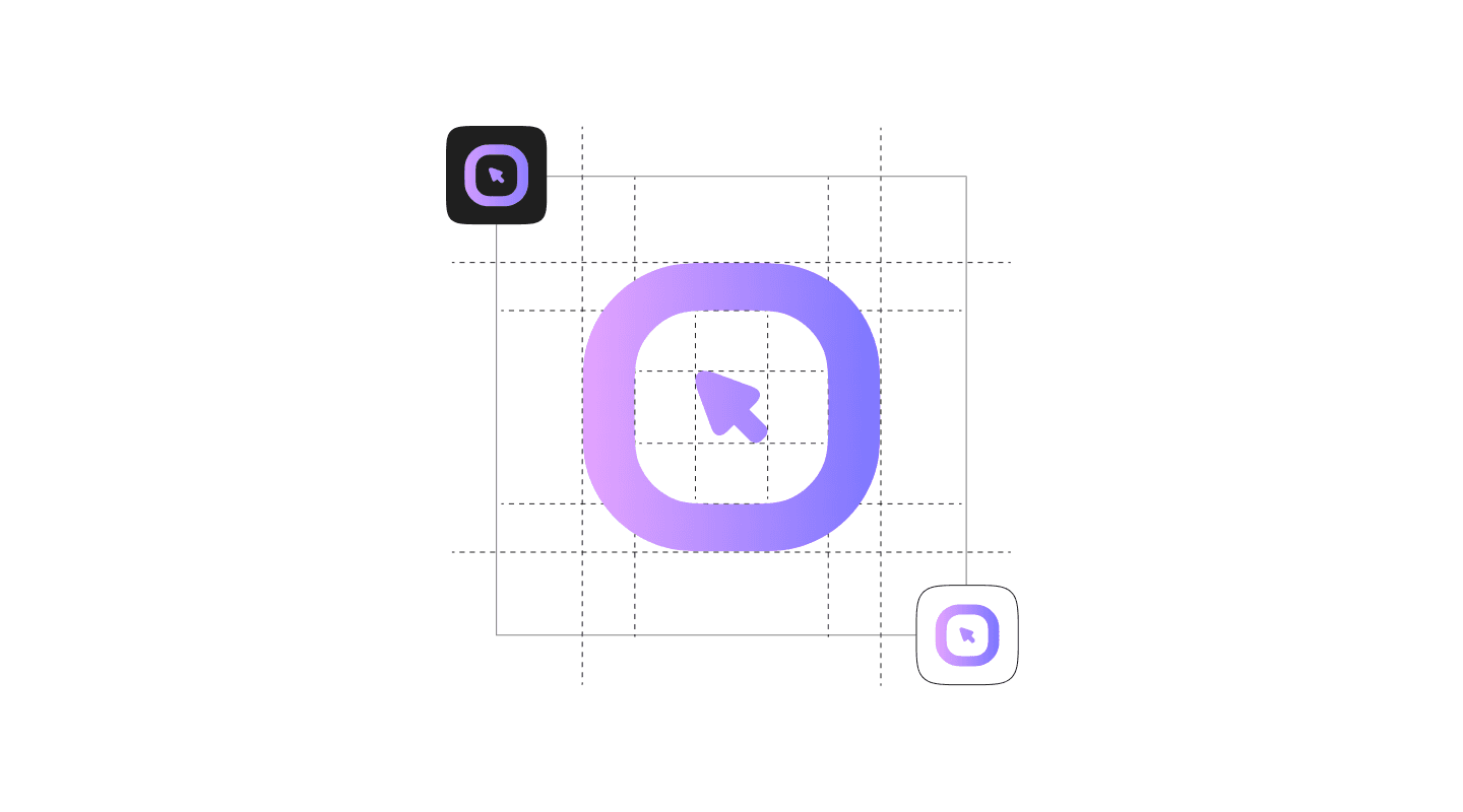 CheatCode logo shown on a design grid with supporting brand elements.