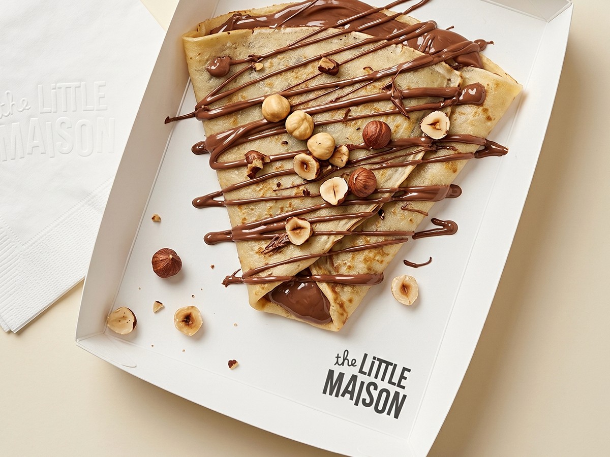 visuals for the little maison, a canadian cafe