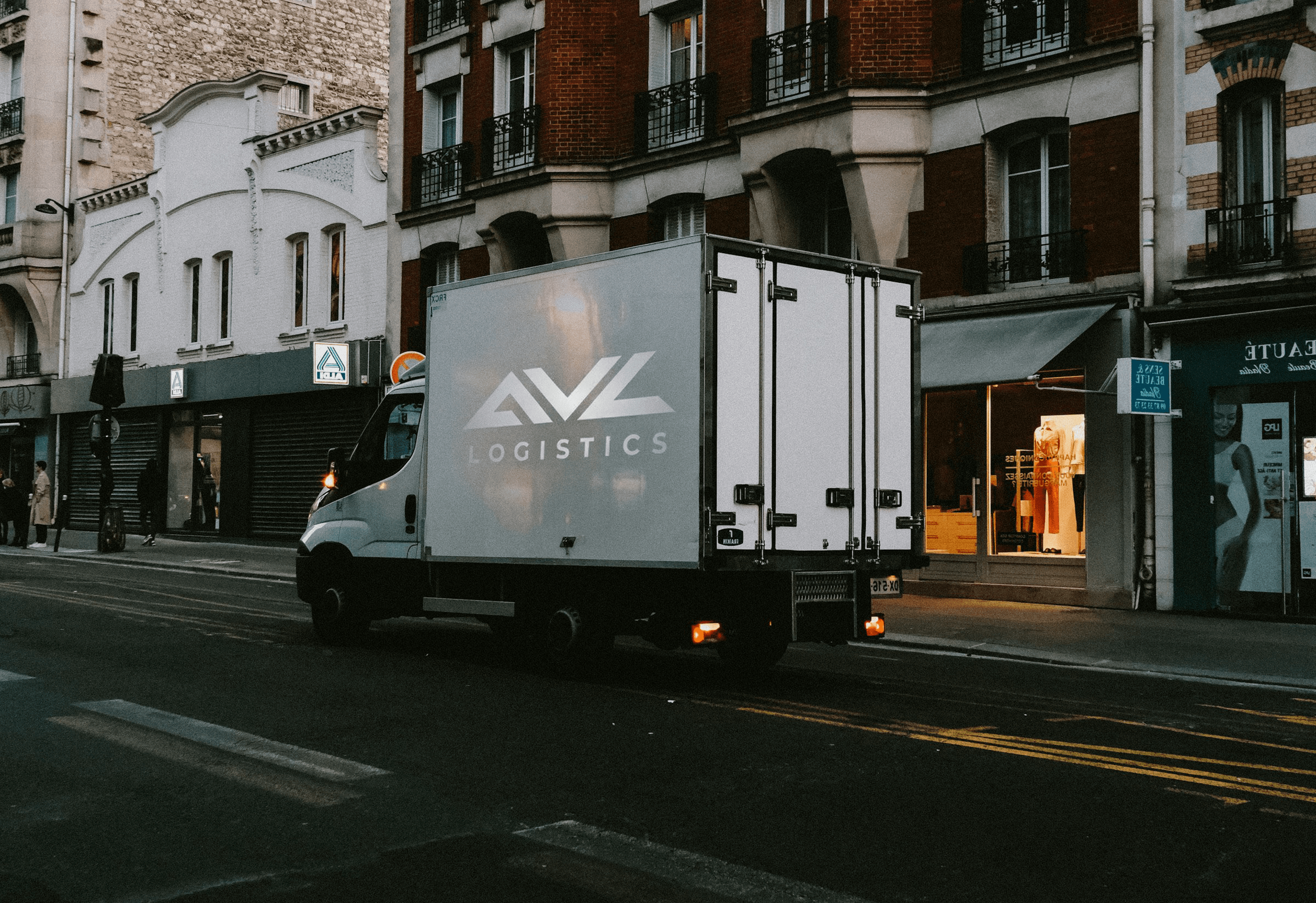 Regional Urban van on city road