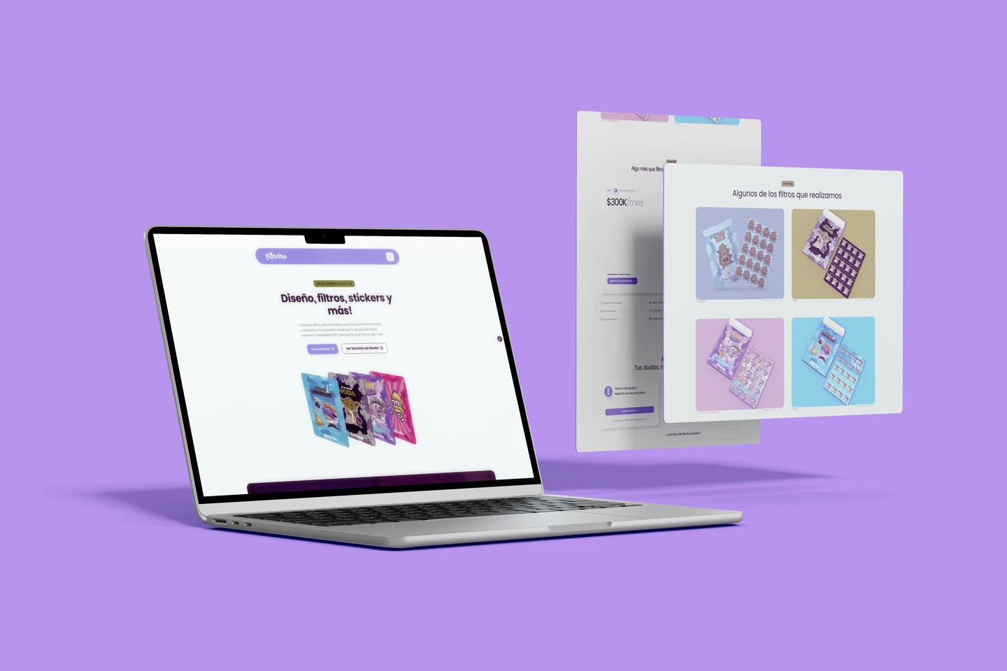 web design elfiltrito elefe design