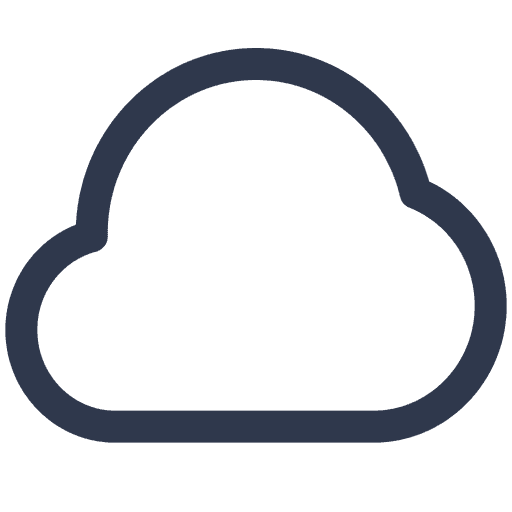 Icon of a cloud