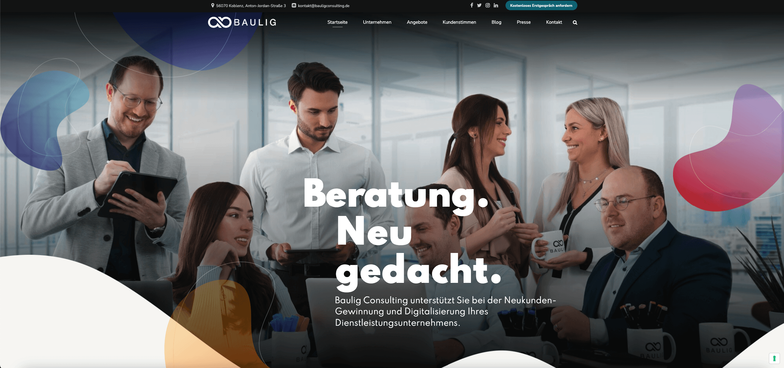 Baulig Consulting Wordpress