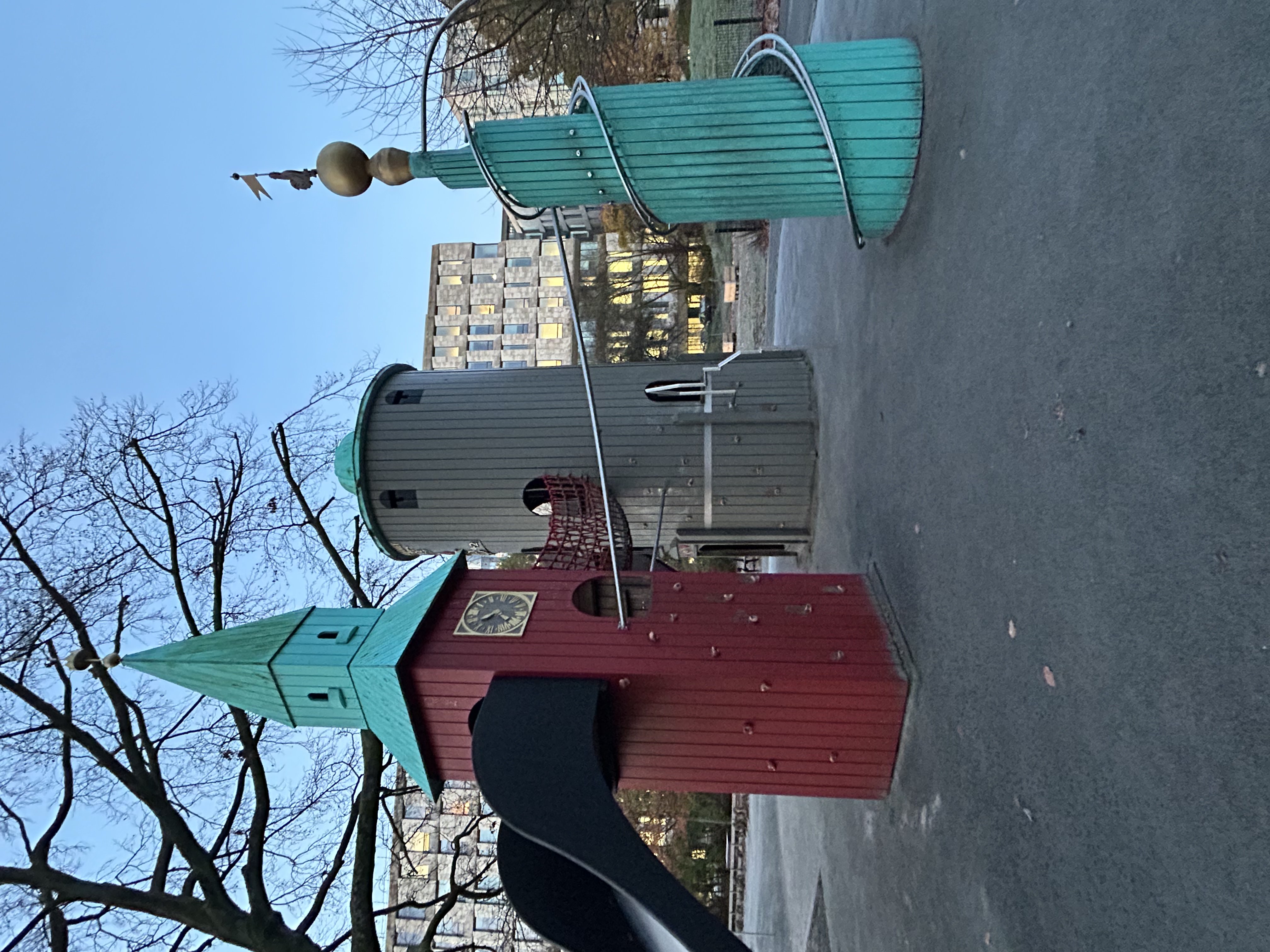 man filming on beach