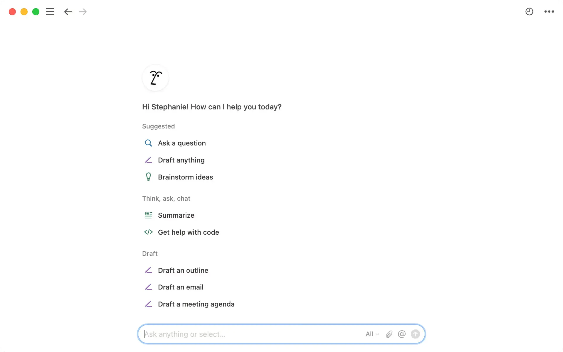 Notion Ai block