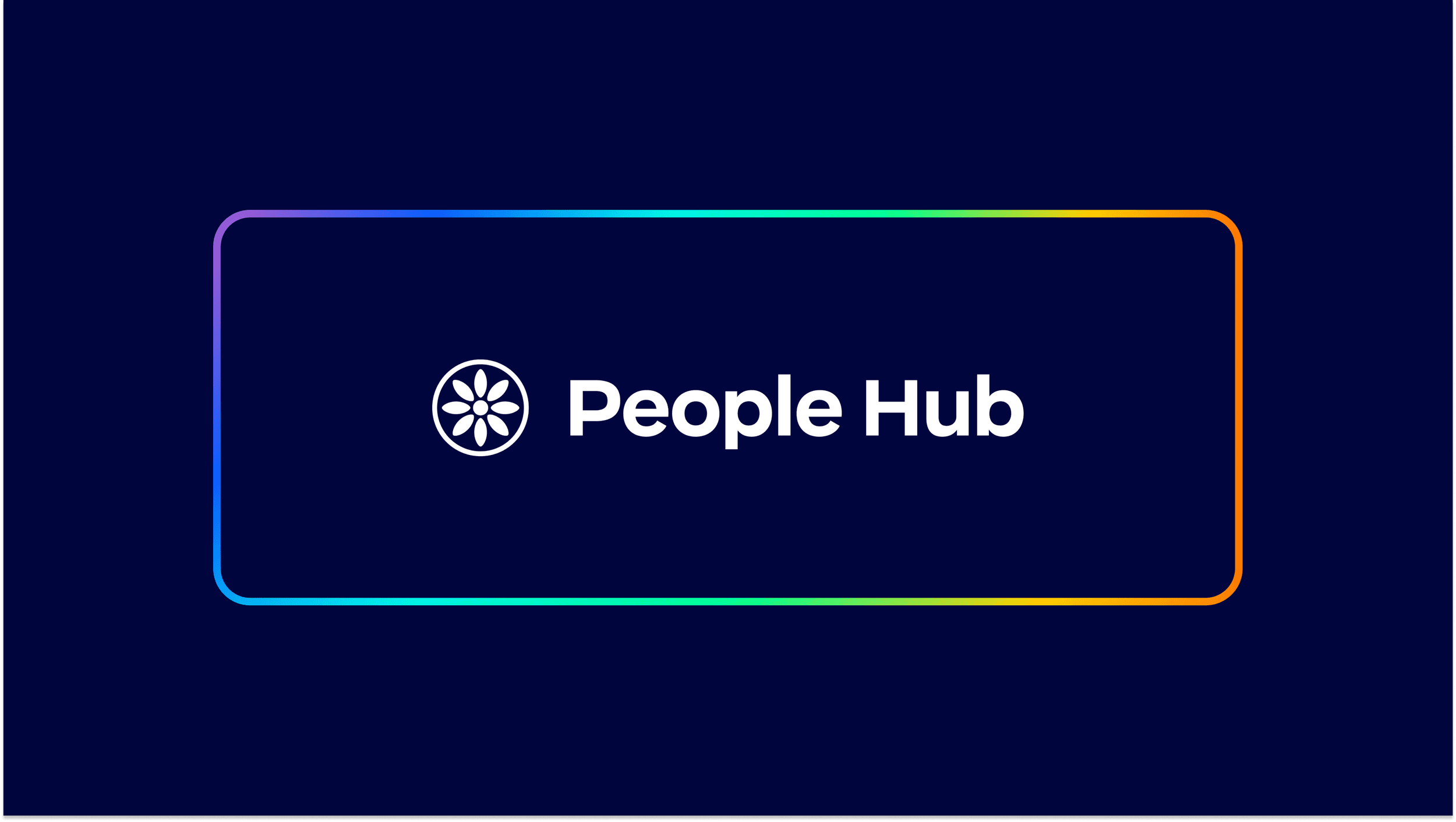 Zoom People Hub interface