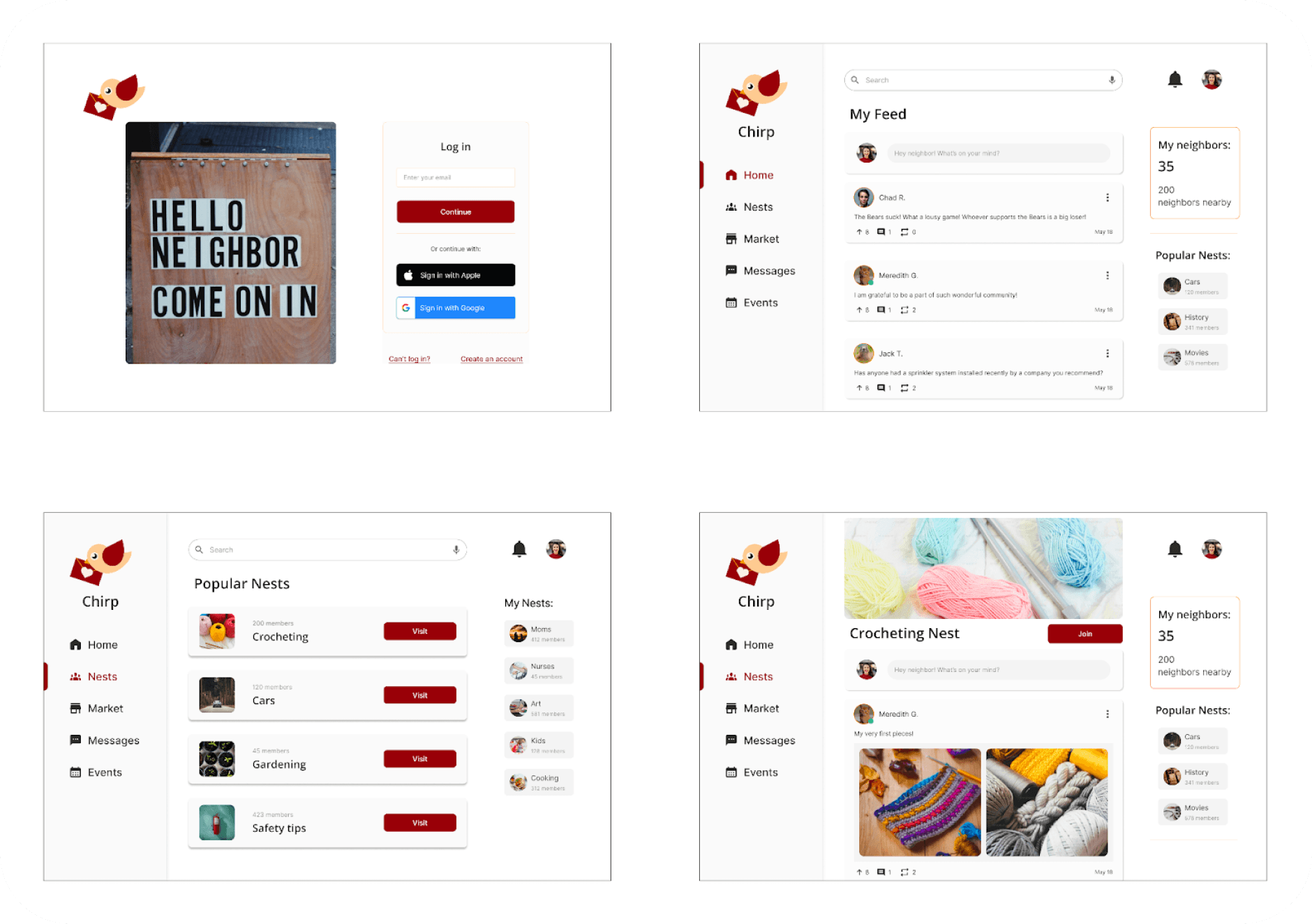  Hi-Fi Desktop Screens