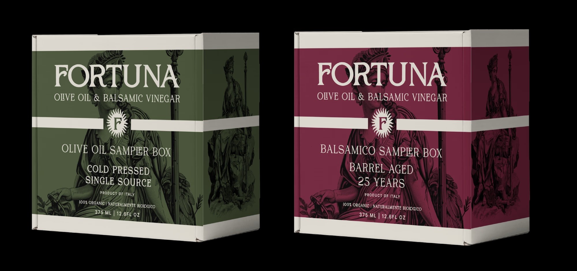 Fortuna Olive Oil Large shipping box design