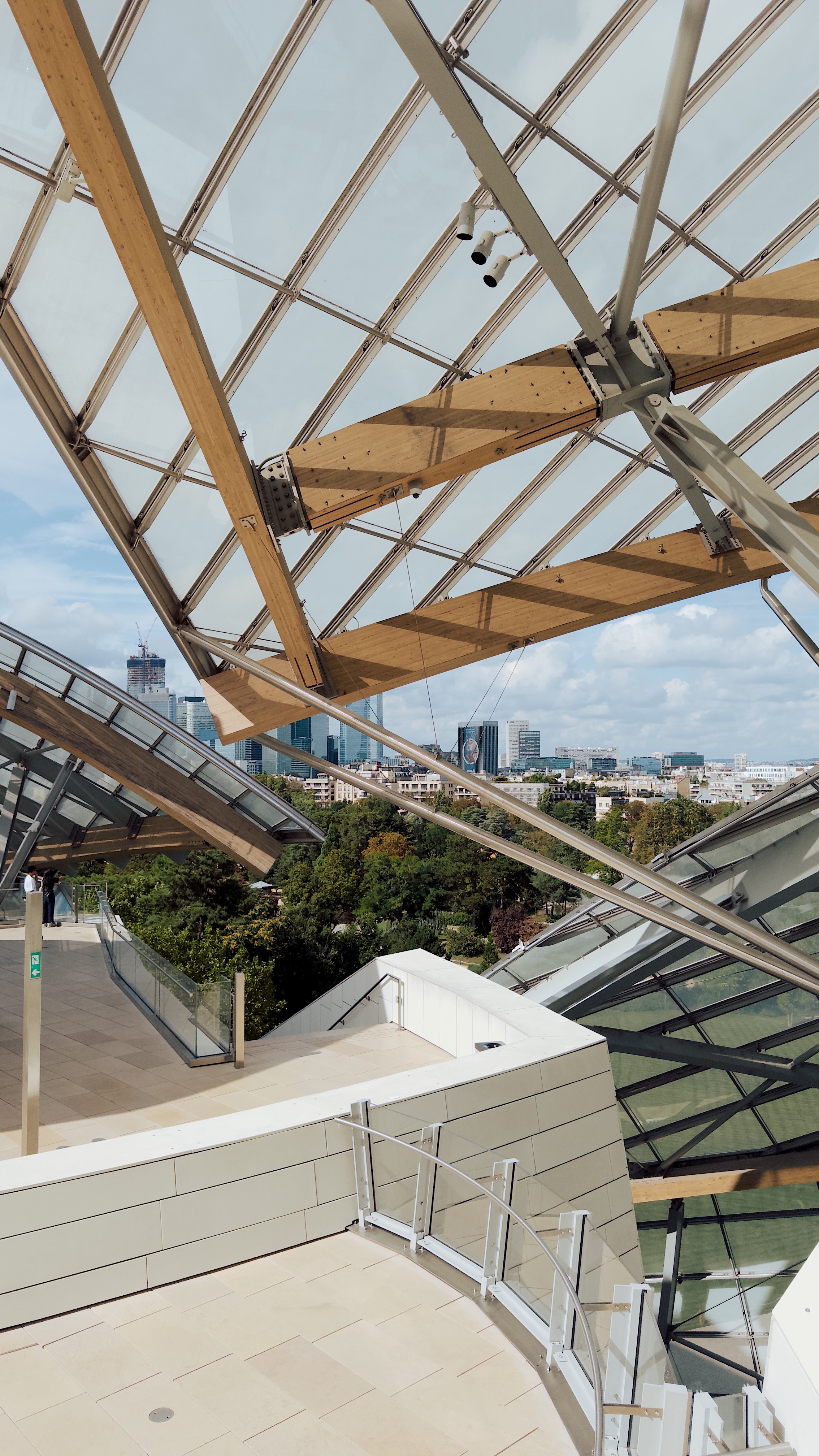 Louis Vuitton Foundation in Paris by Frank Gehry in Paris