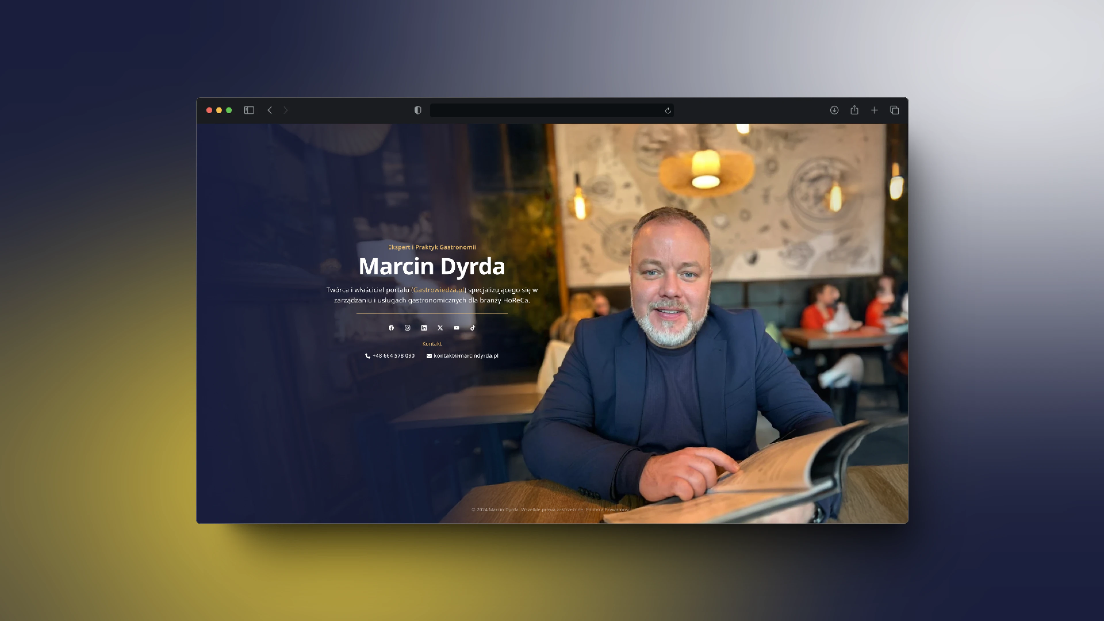 Marcin Dyrda Website