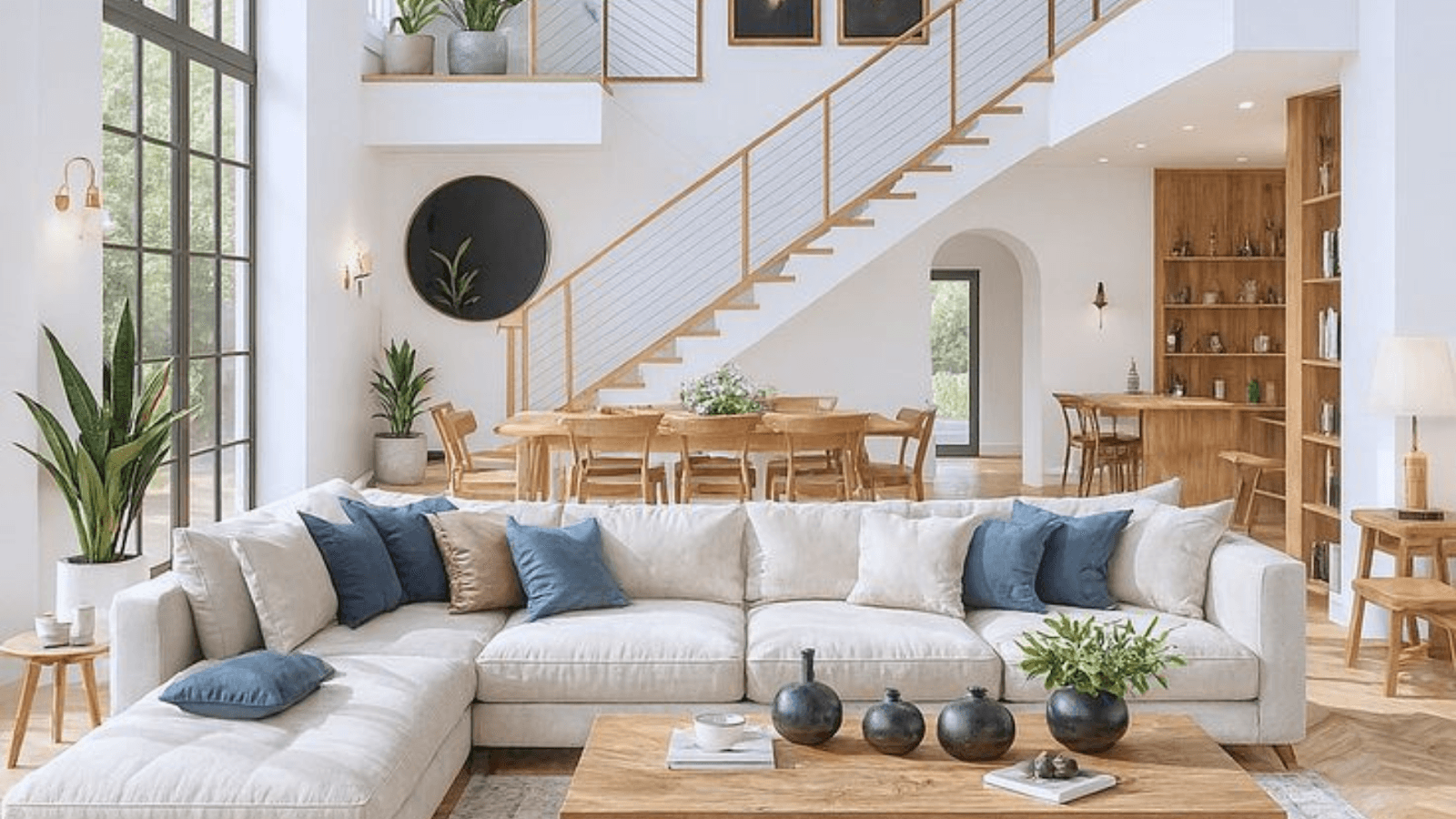 Budget-Friendly Duplex House Interior