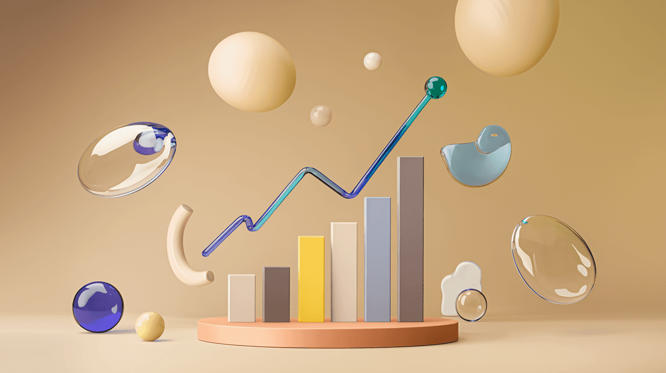 A business strategy dashboard showing real-time data streams, A/B testing results, and growth optimization models, ensuring precision and efficiency in decision-making.