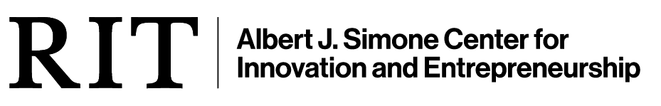 Logo of RIT Albert J Simone Center for Innovation and Entrepreneurship