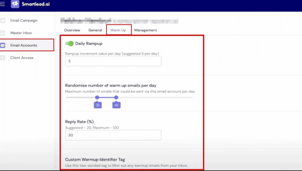 Automated Email Warmup
