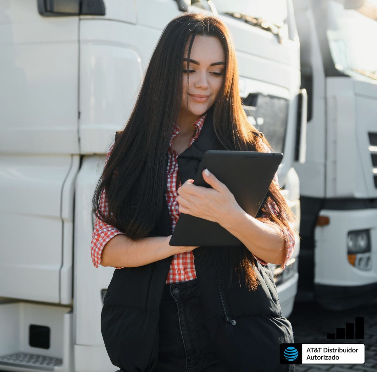 Young woman with curly hair in a white outfit sitting on a couch in dim indoor light.