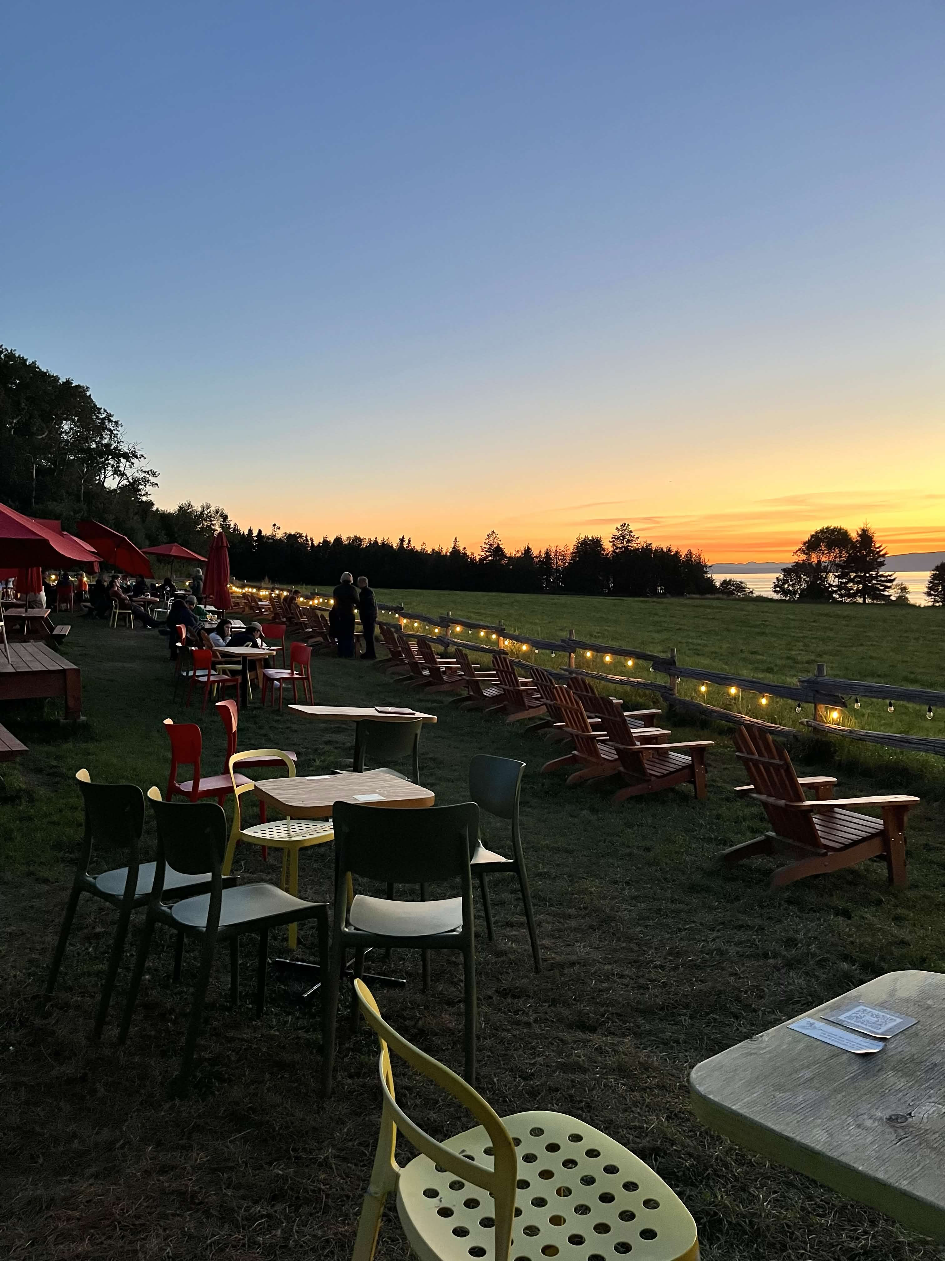 Enfants et animateur sur scène levant les bras devant une foule lors d’un festival en plein air.