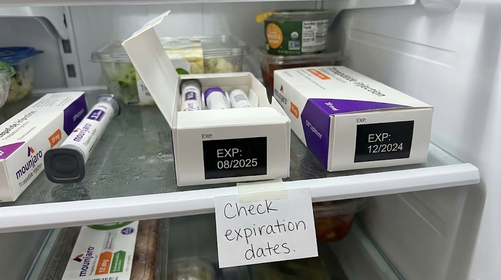 Tirzepatide shelf life