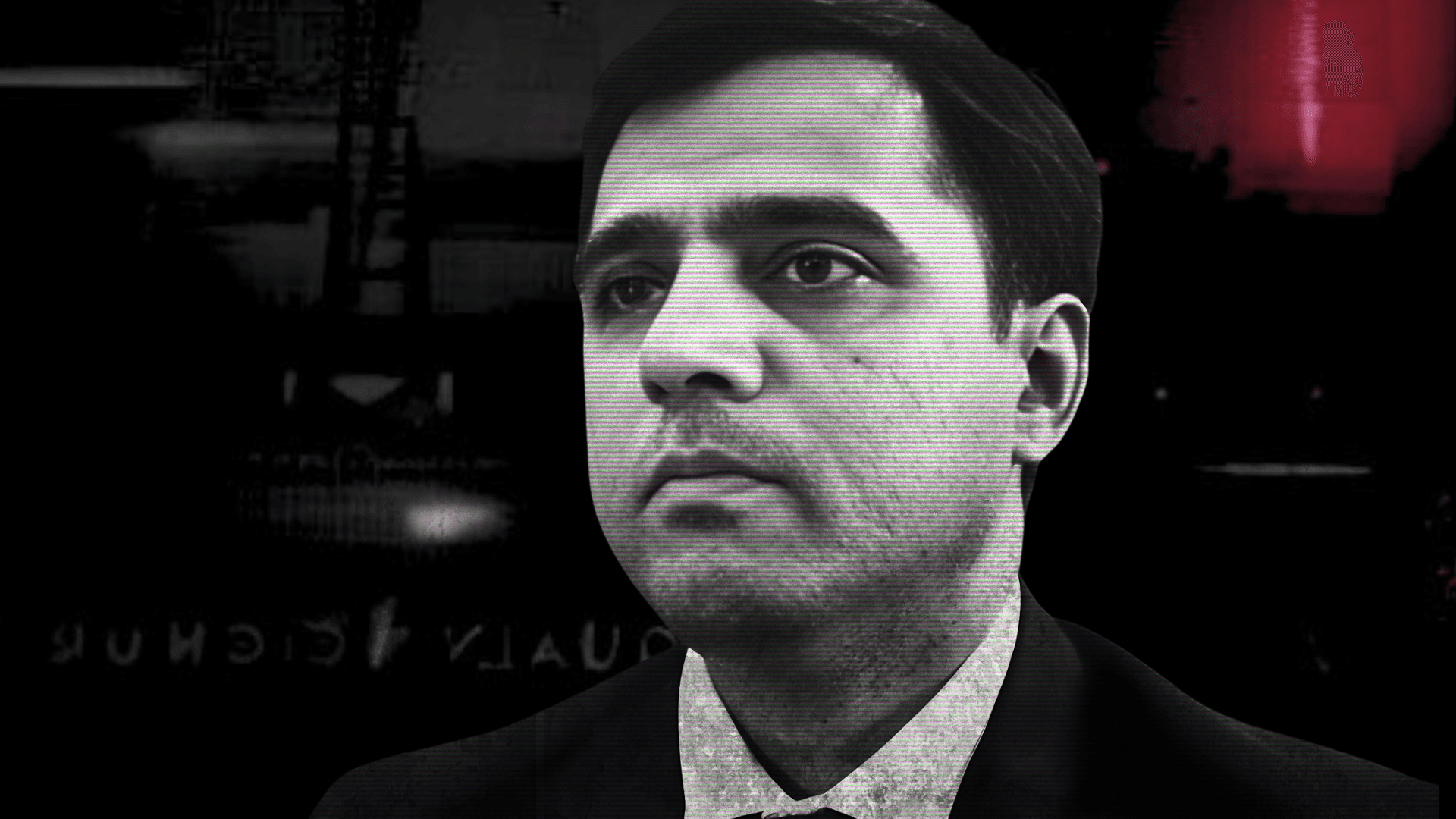 Black and White potrait of Hussein Hallak