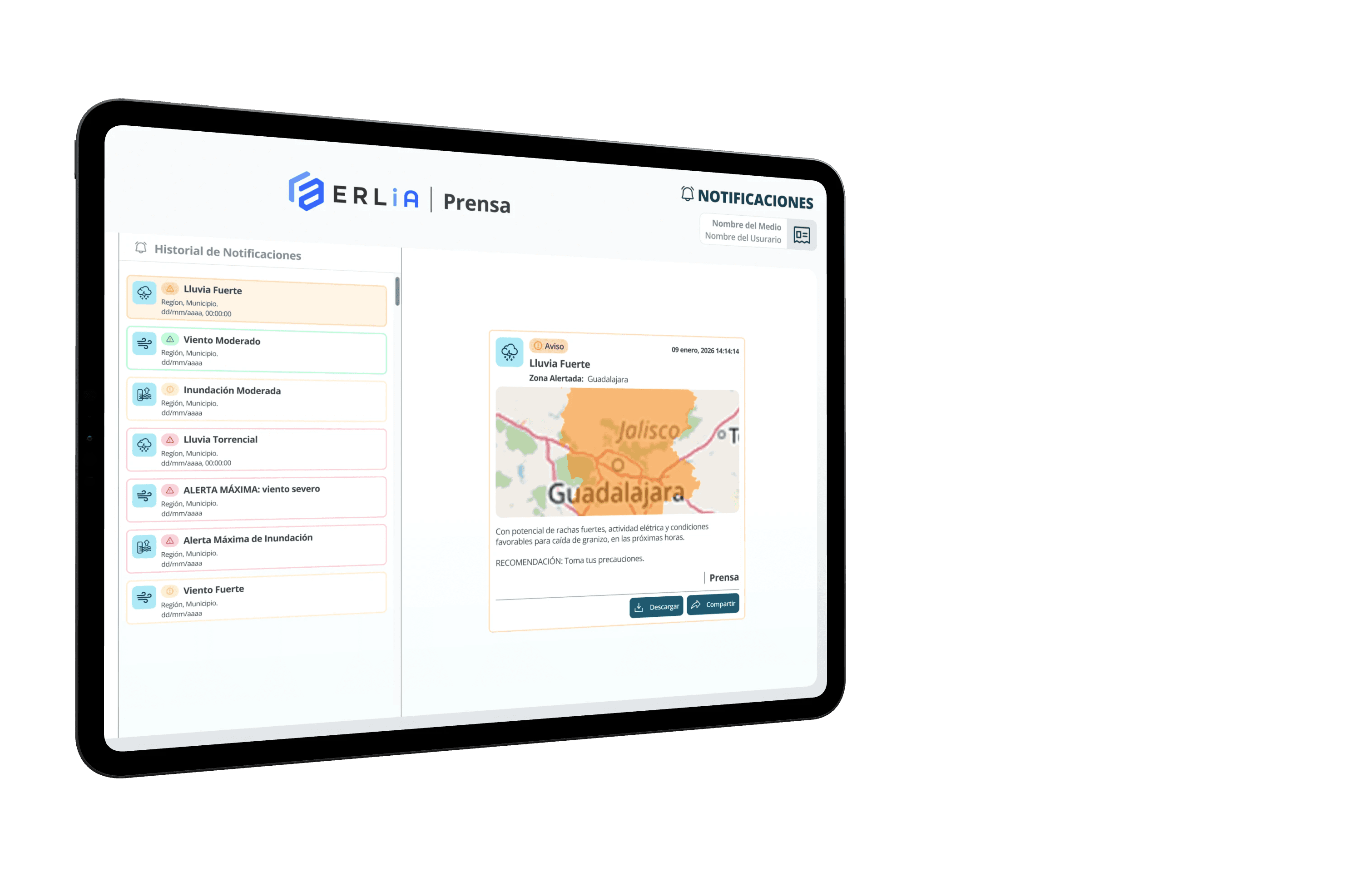 Mobile Preview of the FlowCRM app