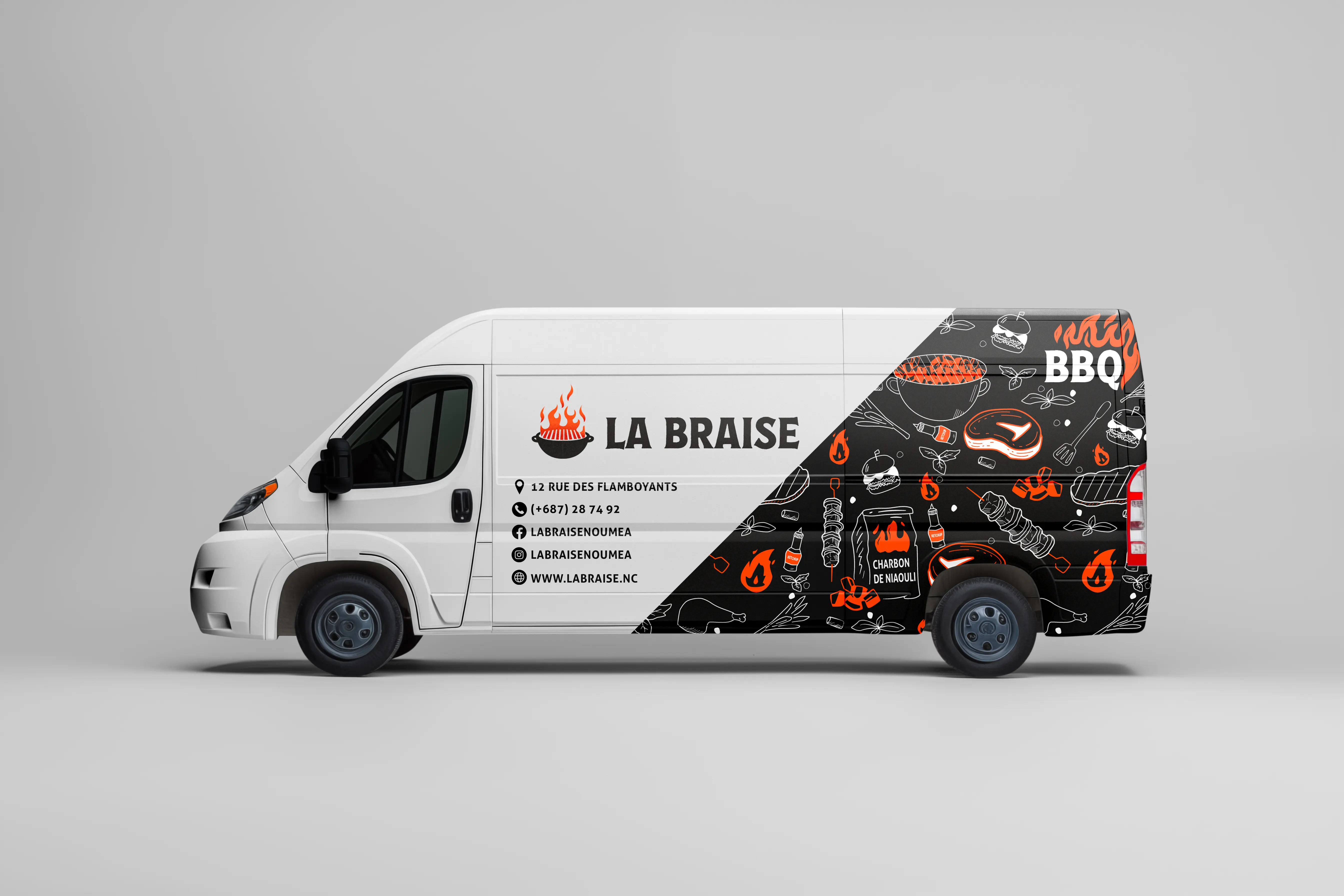 Design Réseaux Sociaux - La Braise