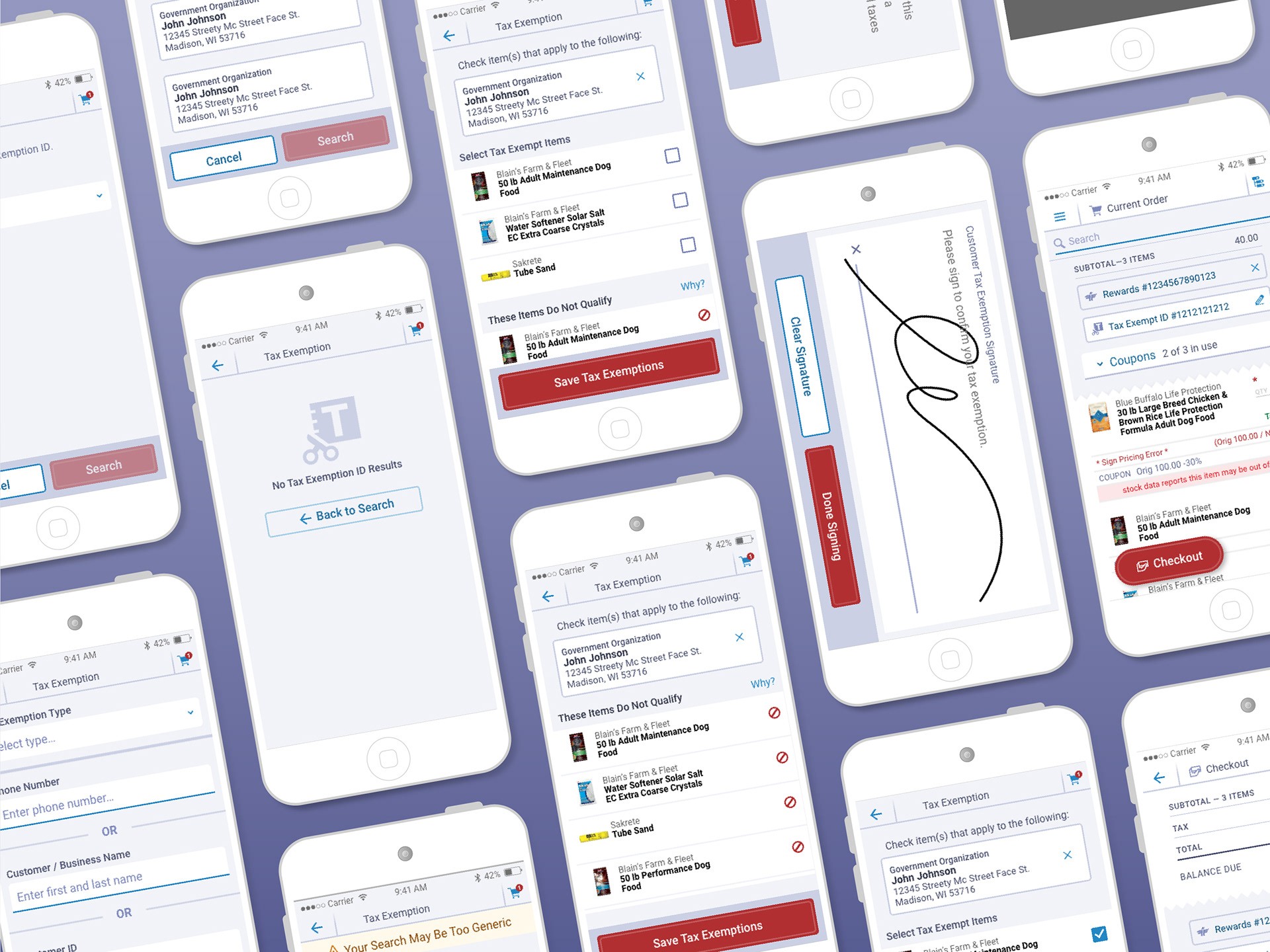 Product interface design 10
