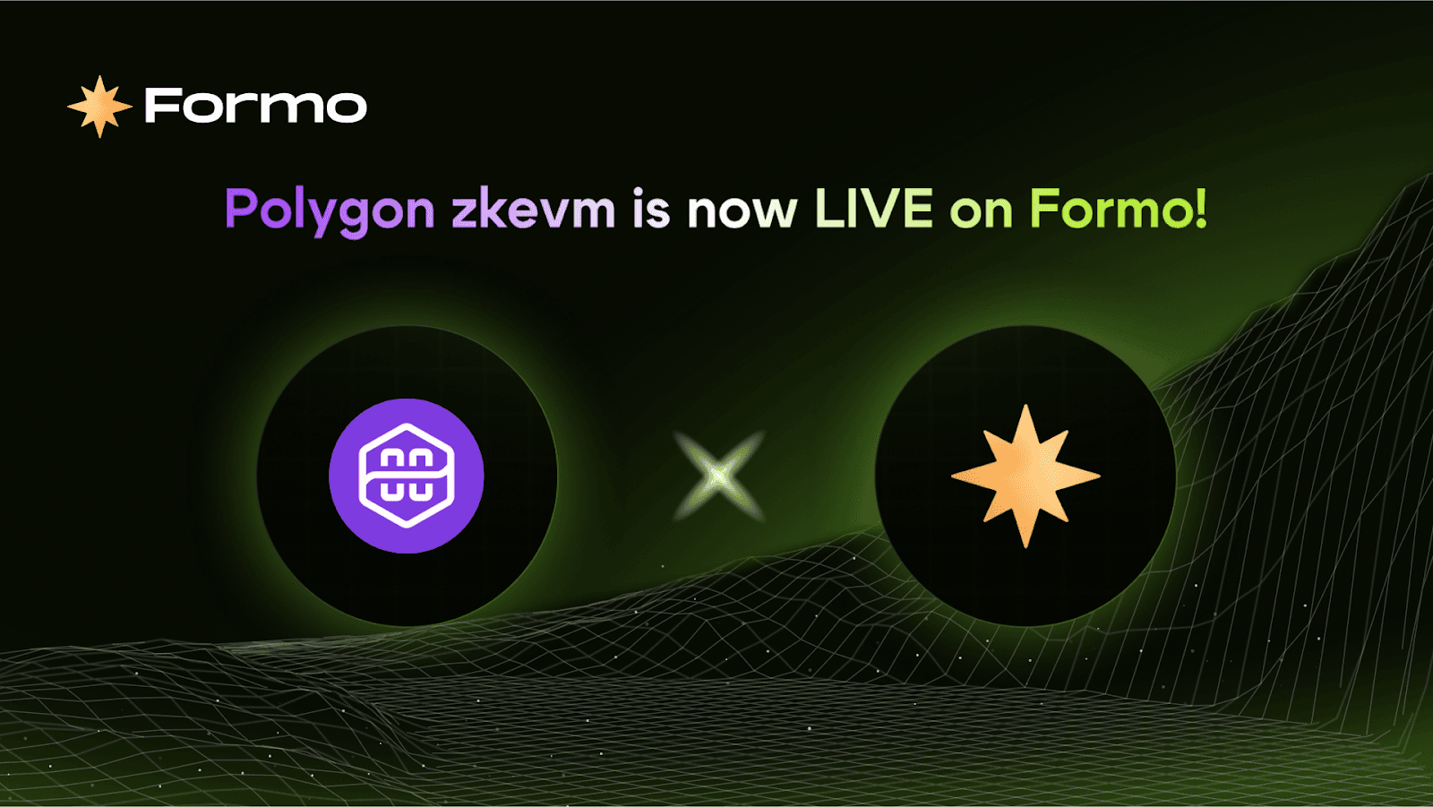 Polygon zkevm is now LIVE on Formo!